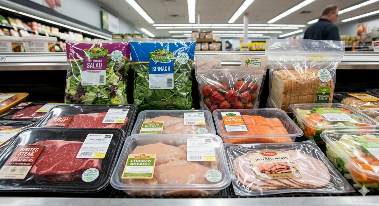 Verpackung unter Schutzatmosphäre